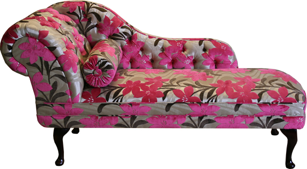 Customers Own Fabric Chaise Longue Floral