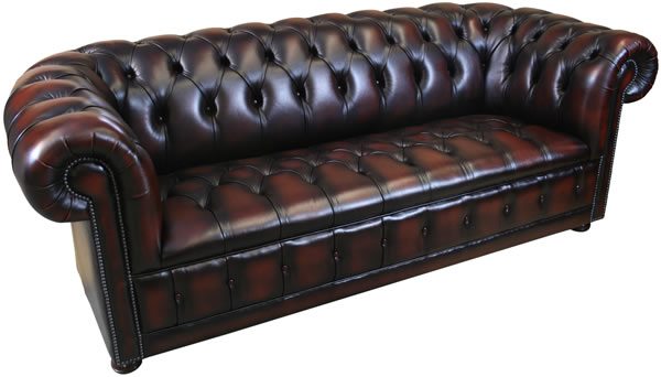 3 Seat Chesterfield Sofa Button Seat