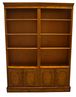 Bookcases in Distressed Poplar