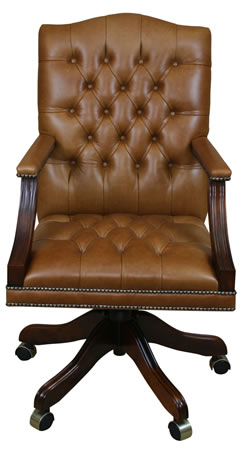 reproduction gainsborough swivel desk chair