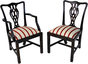 reproduction ribbon back dining chairs