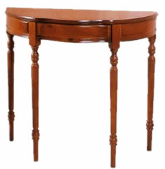Serpentine Hall Table