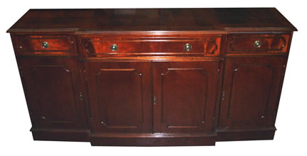 4 Door Break Front Sideboard