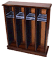 CD/DVD Storage Unit Quad Open