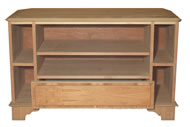 LCD Television Stand Mahogany and Yew