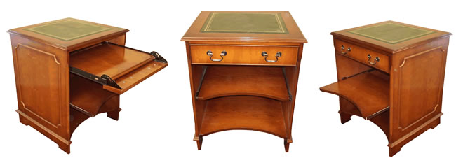 reproduction computer stacker desk