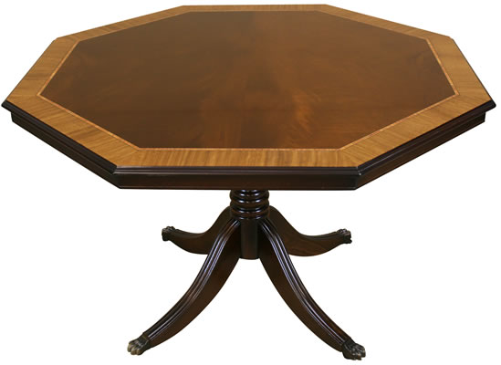 Inadam Collection Octagonal Breakfast Card Table